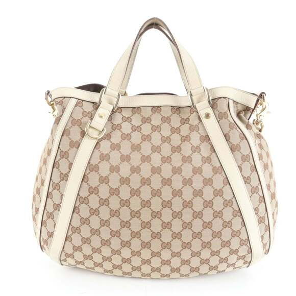 Gucci GG Canvas Abby 130734 2-Way Shoulder Bag Tote for Women - Picture 3 of 10